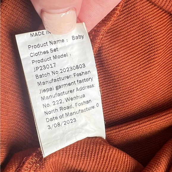 Infant baby toddler Mr steal your chick sweatshirt & sweatpants set - Picture 3 of 6